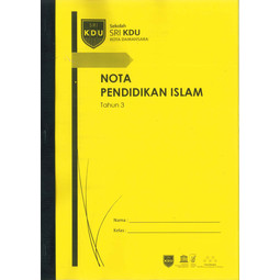 Buku Nota Pendidikan Islam Tahun 3 (2023)
